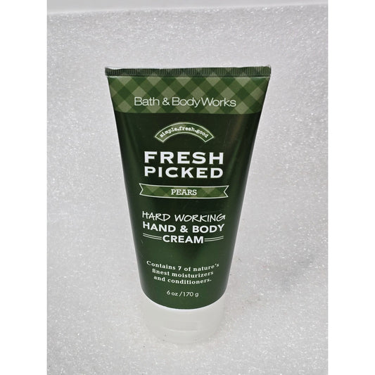 Bath & Body Works Fresh Picked Pears Hand & Body Cream 6 Oz