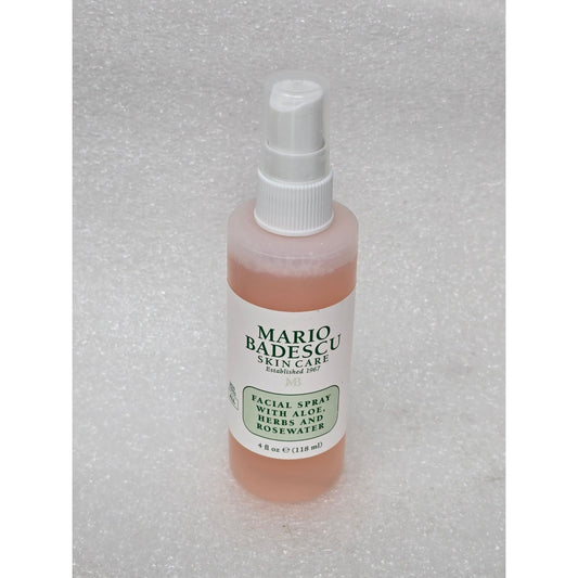 Mario Badescu Facial Spray With Aloe Herbs & Rosewater 4 Oz New Hydrating Mist