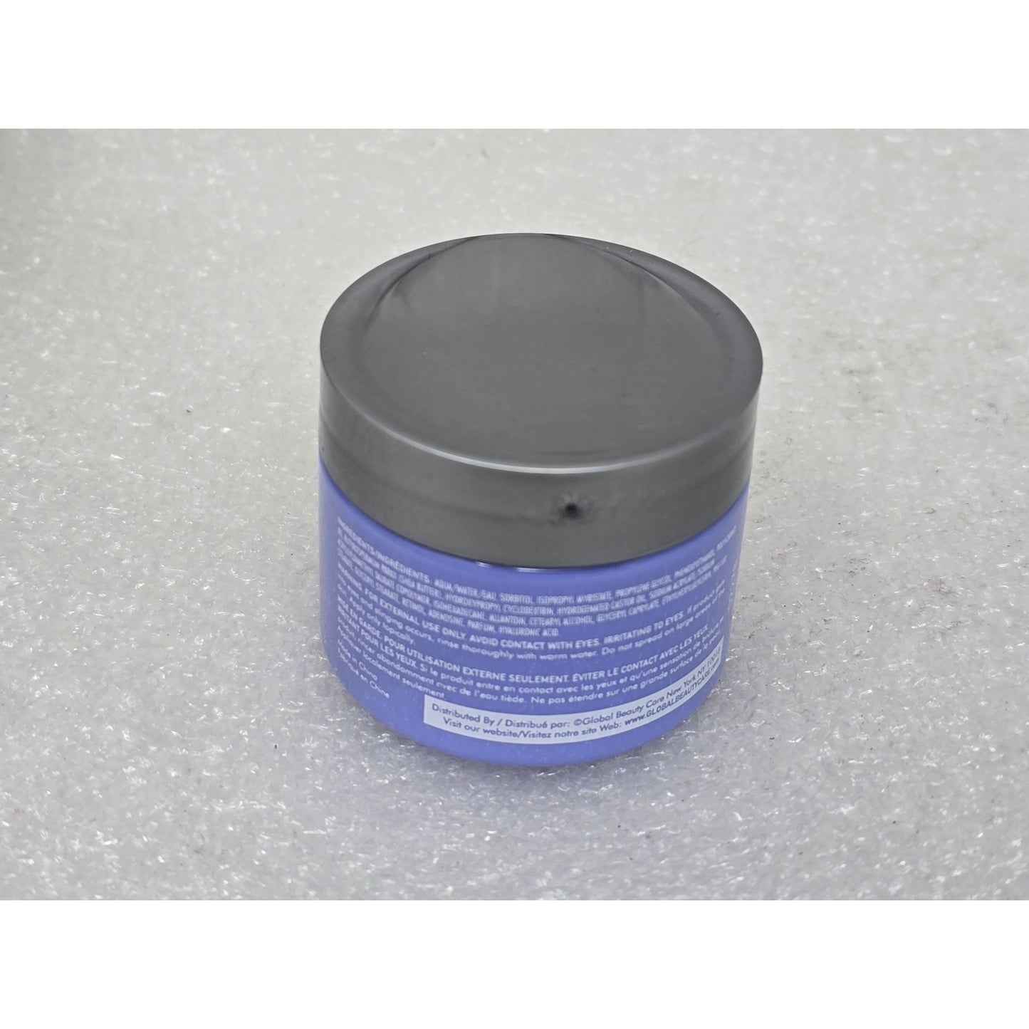 Global Beauty Care Retinol Skin Cream 1.7 Oz Jar Anti-Aging Hydrating Formula
