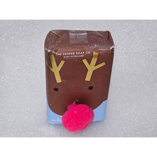 The Proper Soap Co. Winter Berry Soap Bar 10.58 Oz Made In England