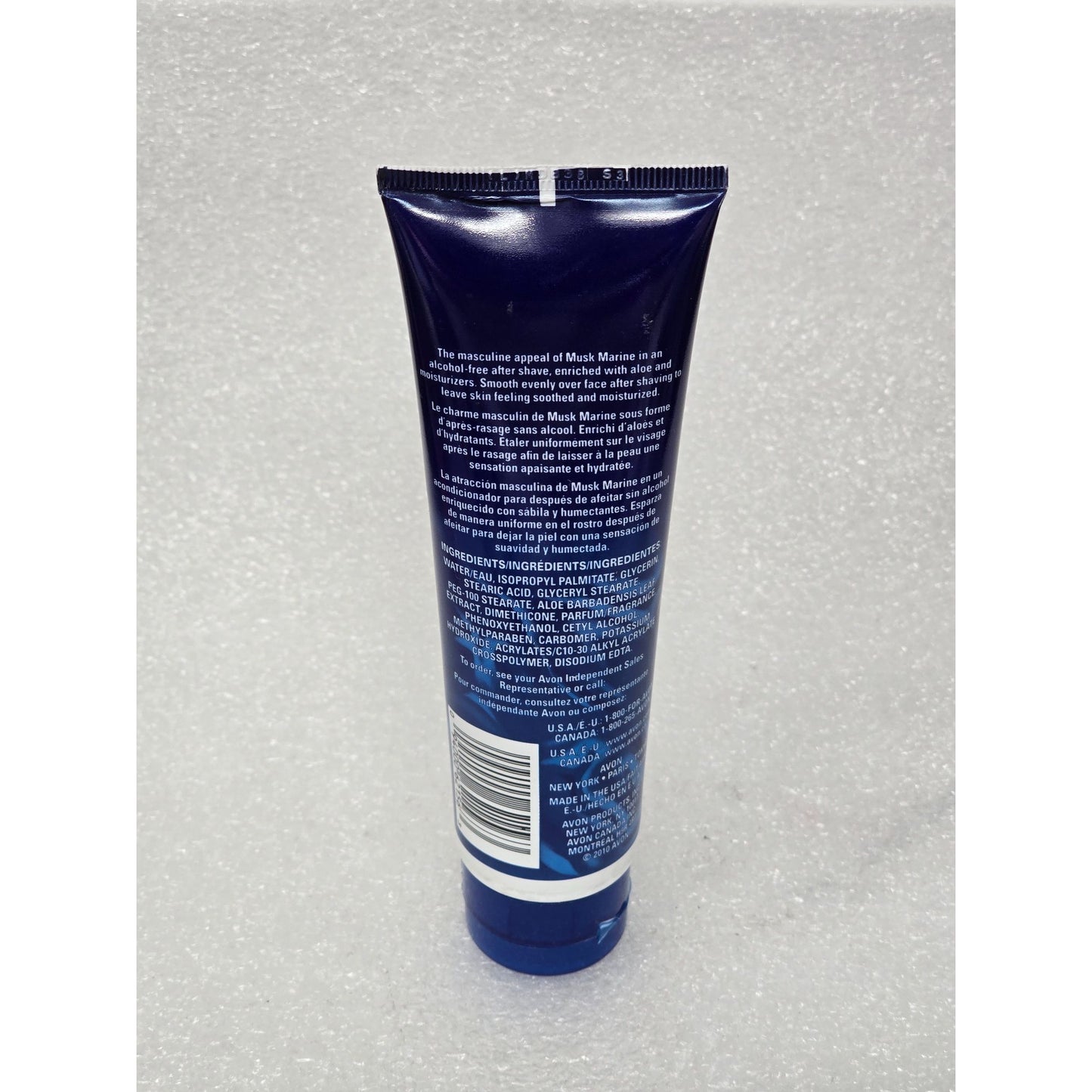 Avon Musk Marine After Shave Conditioner 100ml Mens Skin Care Refreshing