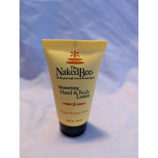 The Naked Bee Orange Blossom Honey Moisturizing Hand & Body Lotion 1.5 Oz Travel