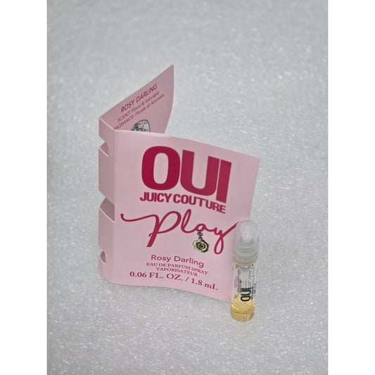 Oui Juicy Couture Play Rosy Darling Eau De Parfum Spray Sample 0.06 Oz./1.8 mL