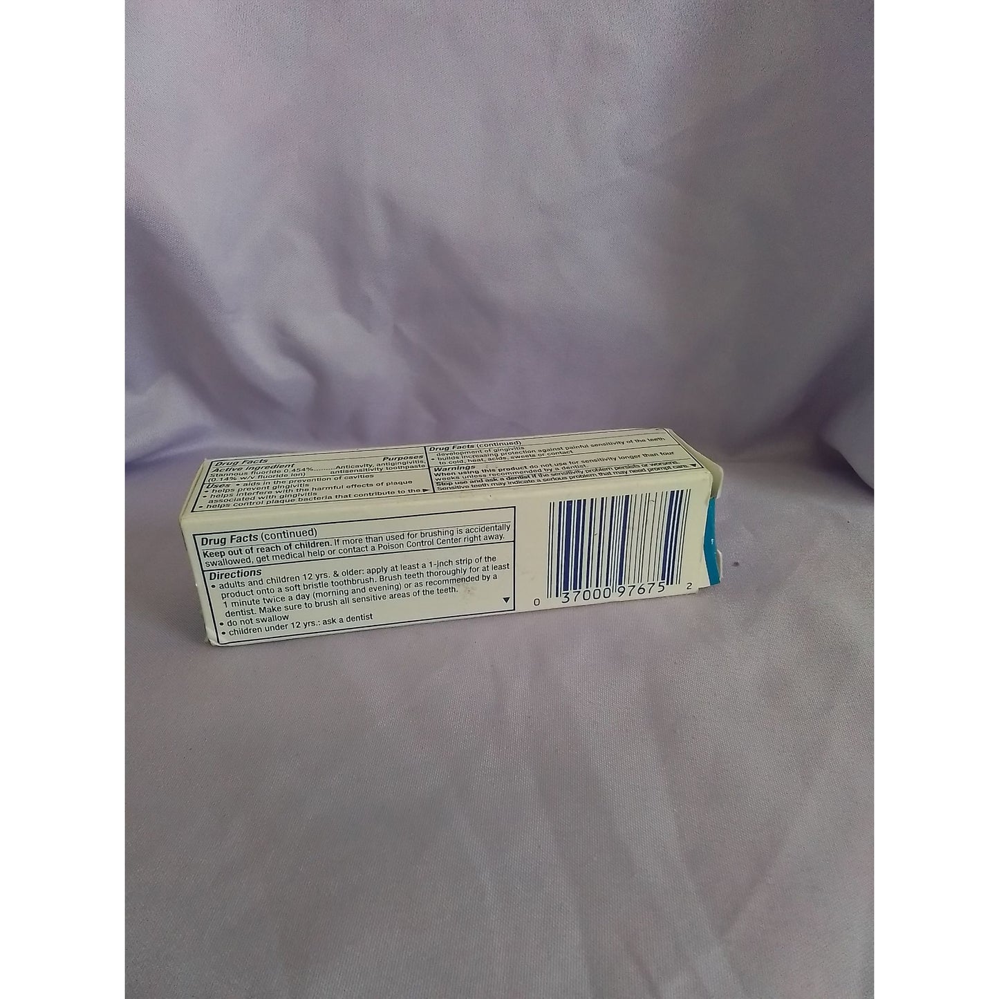 Crest Pro-Health Toothpaste Smooth Formula Whitening Power .85 Oz Fluoride