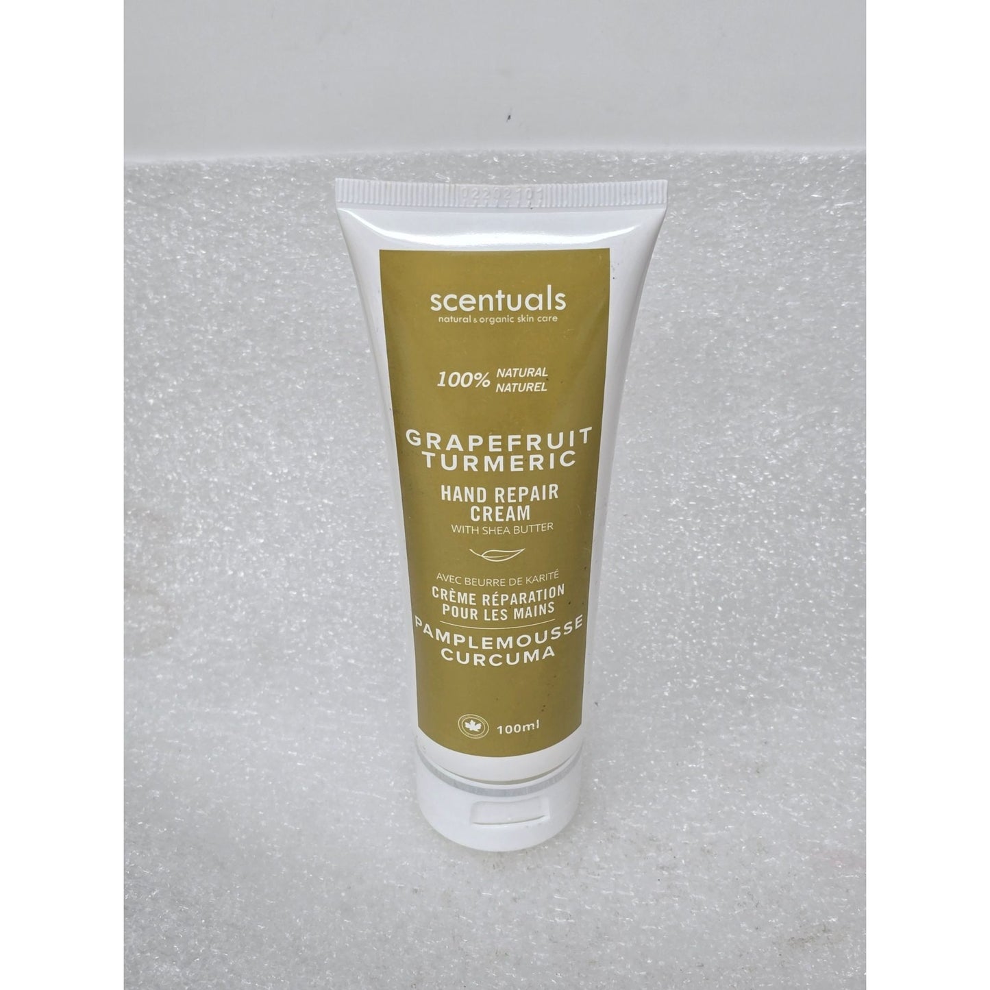 Scentuals Grapefruit Turmeric Hand Repair Cream Shea Butter Natural & Organic