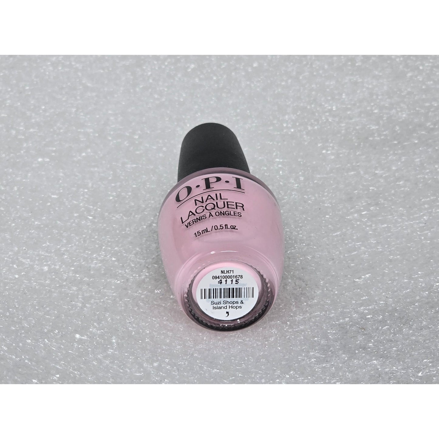 OPI Nail Lacquer Polish Suzi Shops & Island Hops Light Pink 15ml