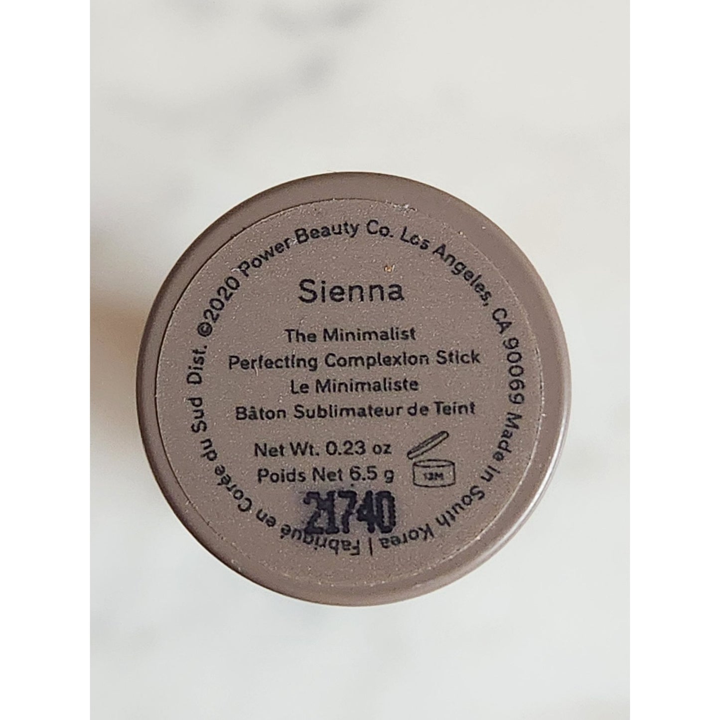 Merit The Minimalist Perfecting Complexion Stick Sienna 0.23 oz Makeup