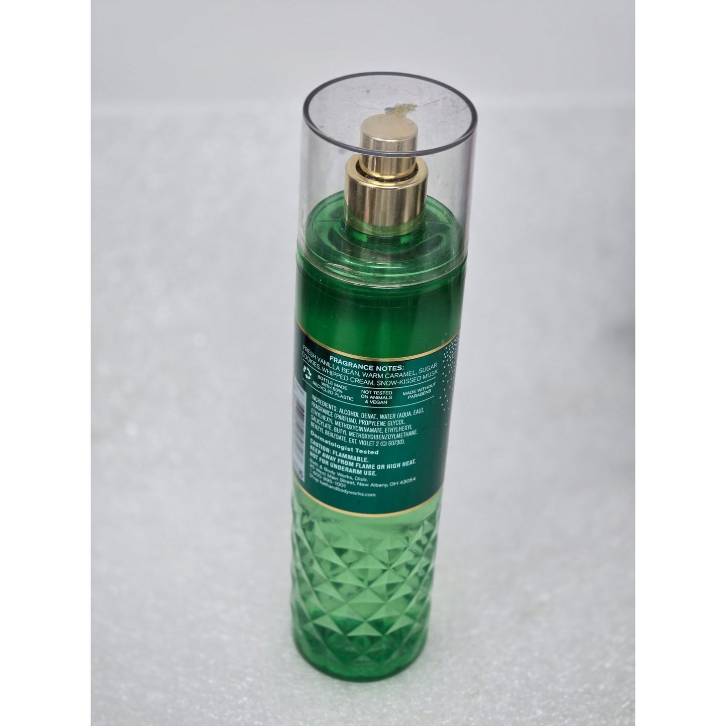 Bath & Body Works Vanilla Bean Noel Fine Fragrance Mist 8 Fl Oz