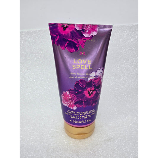 Victoria's Secret Love Spell Hand & Body Cream Cherry Blossom Peach 200ml 6.7 oz