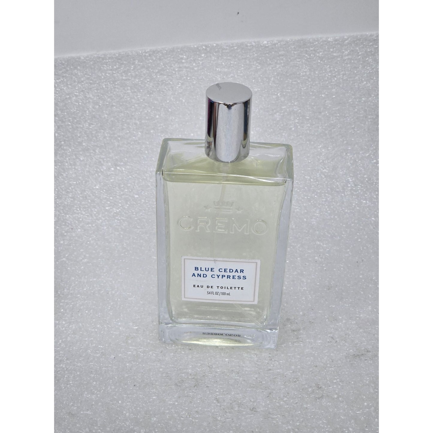 Cremo Blue Cedar & Cypress Eau De Toilette 3.4 Oz Mens Fragrance Cologne