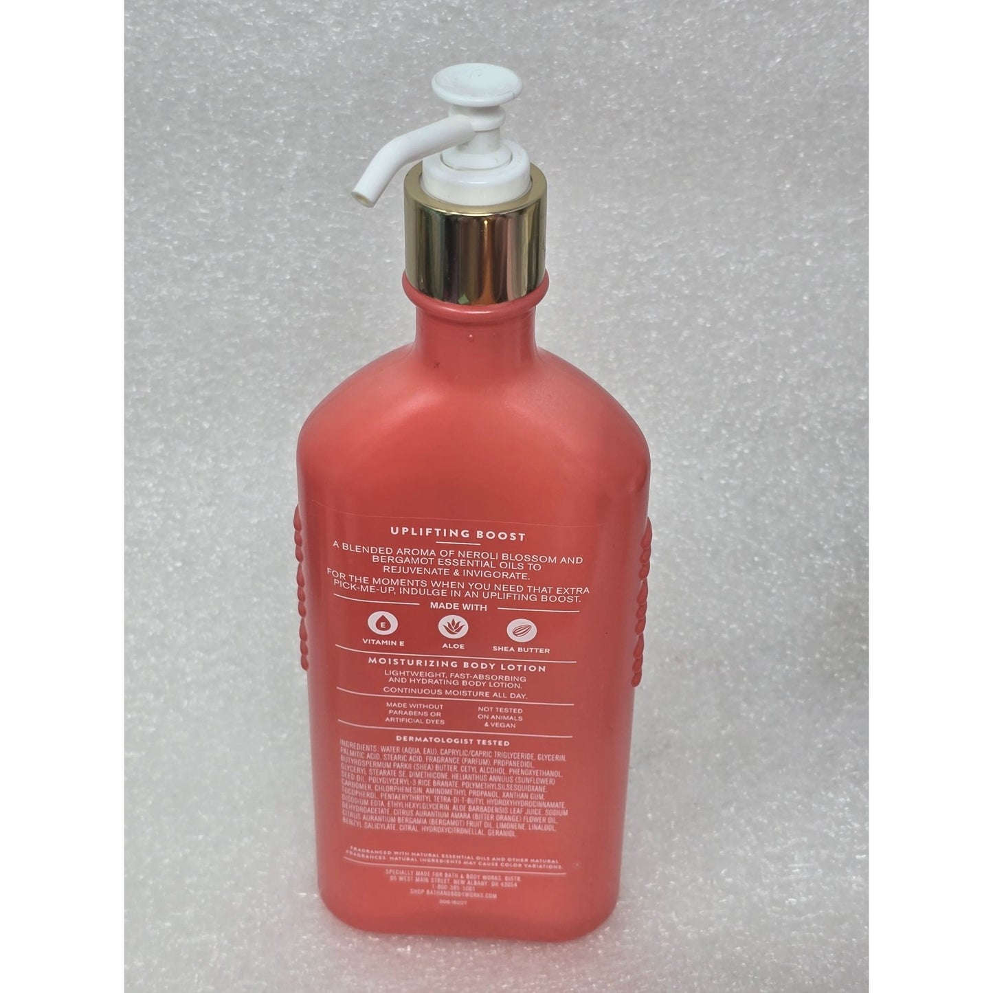 Bath & Body Works Aroma Uplifting Boost Neroli Blossom & Bergamot Body Lotion