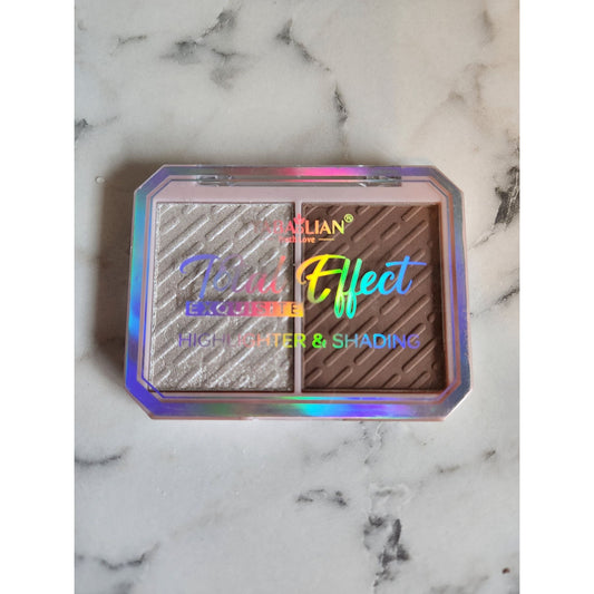Yabaolian Total Effect Exquisite Highlighter & Shading Palette