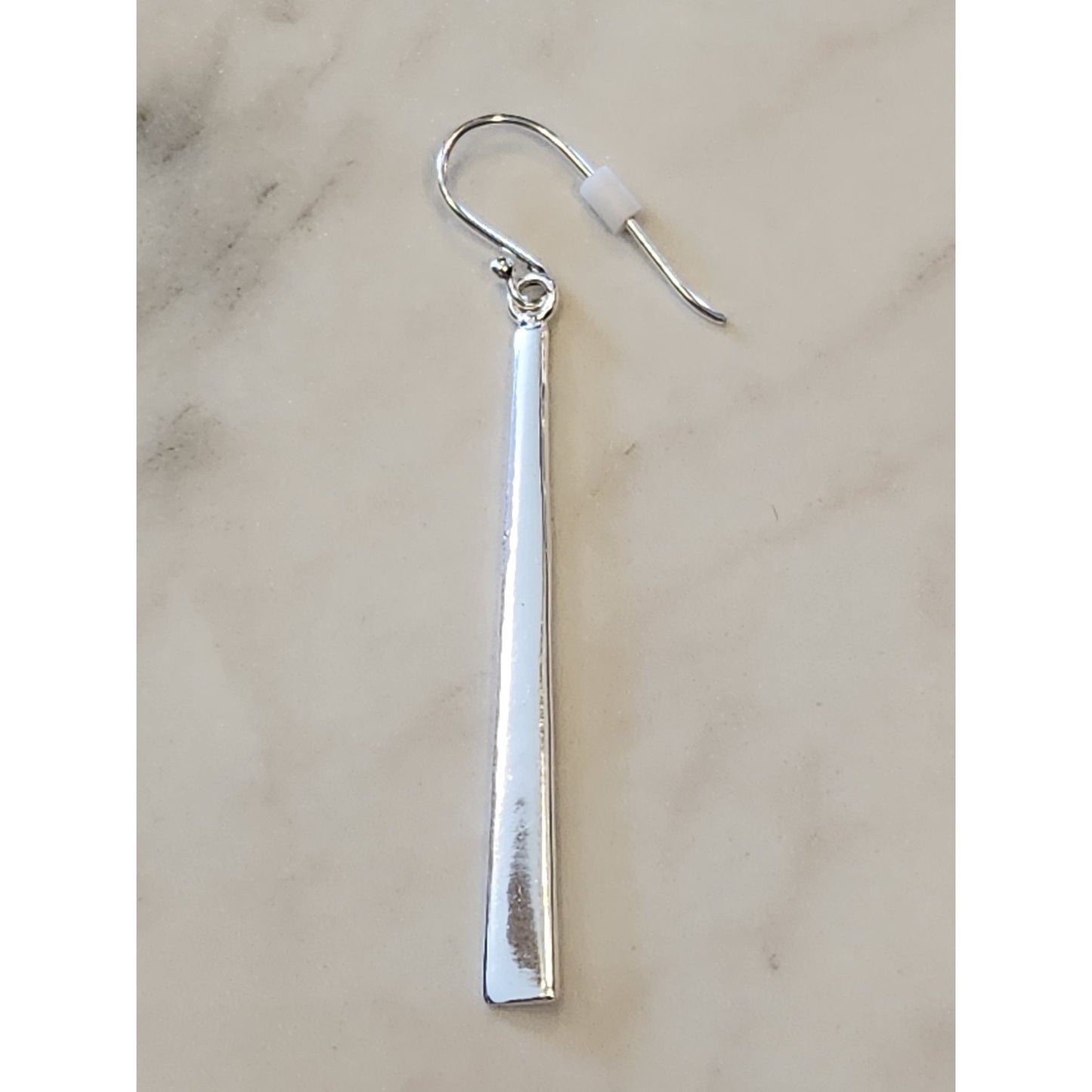 Primavera Italy Sterling Silver Polished Dangle Earrings by Danecraft