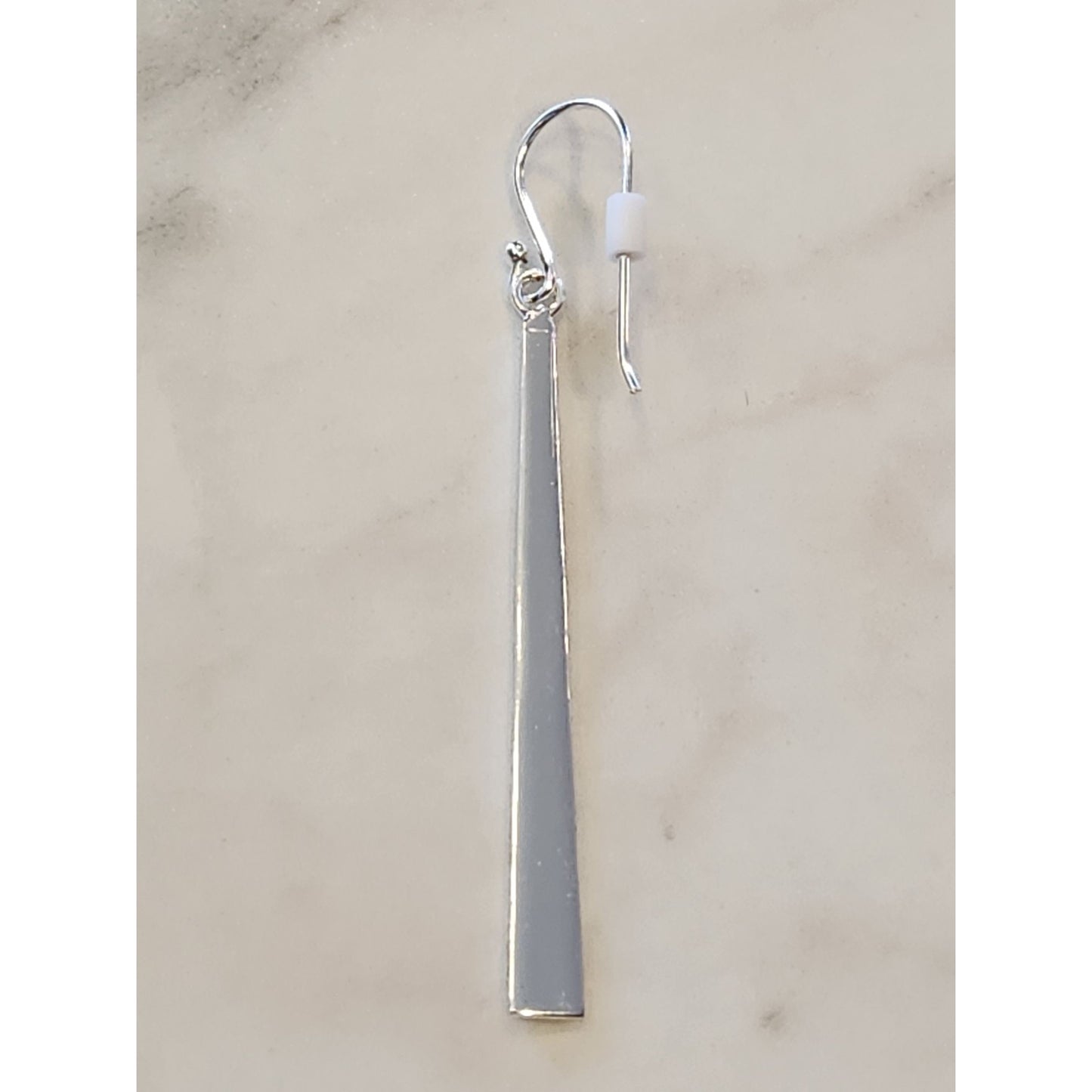 Primavera Italy Sterling Silver Polished Dangle Earrings by Danecraft