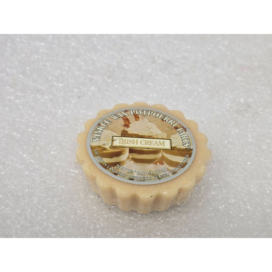 Yankee Candle Irish Cream Wax Potpourri Tart 0.8 Oz Approx. 8 Hours Fragrance