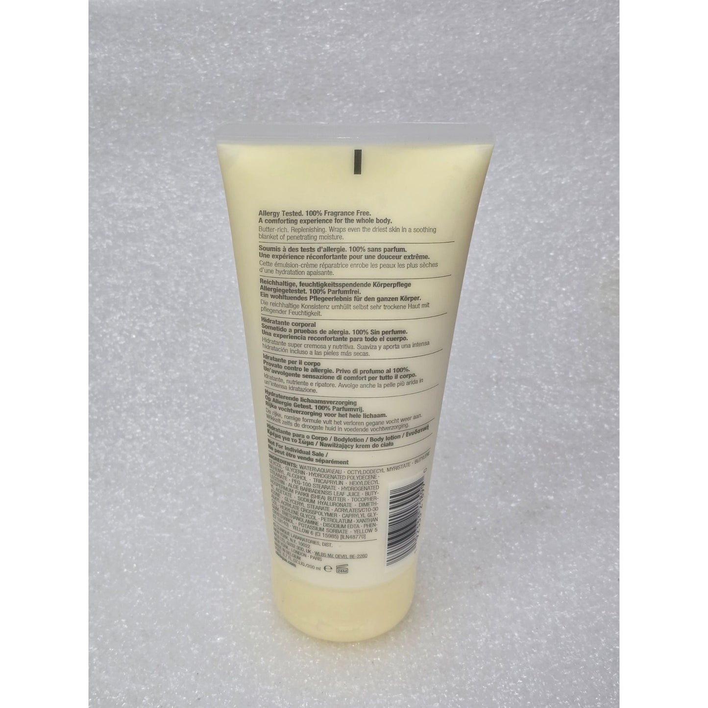 Clinique Deep Comfort Body Moisture 6.7 oz Tube Fragrance-Free Hydrating Lotion
