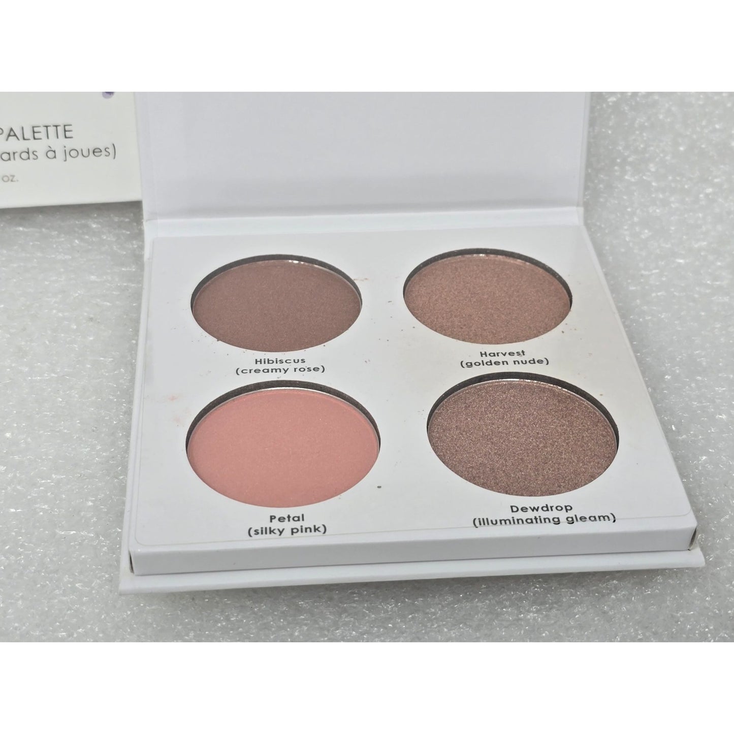 Seraphine Botanicals Happy Hibiscus Luminizer & Blush Palette Vegan Cruelty-Free