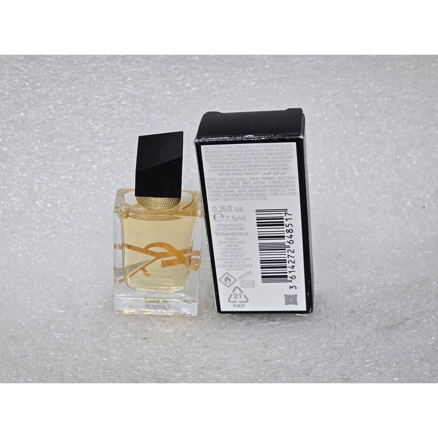 Yves Saint Laurent Libre Eau De Parfum Perfume Mini 0.25 Fl Oz With Box