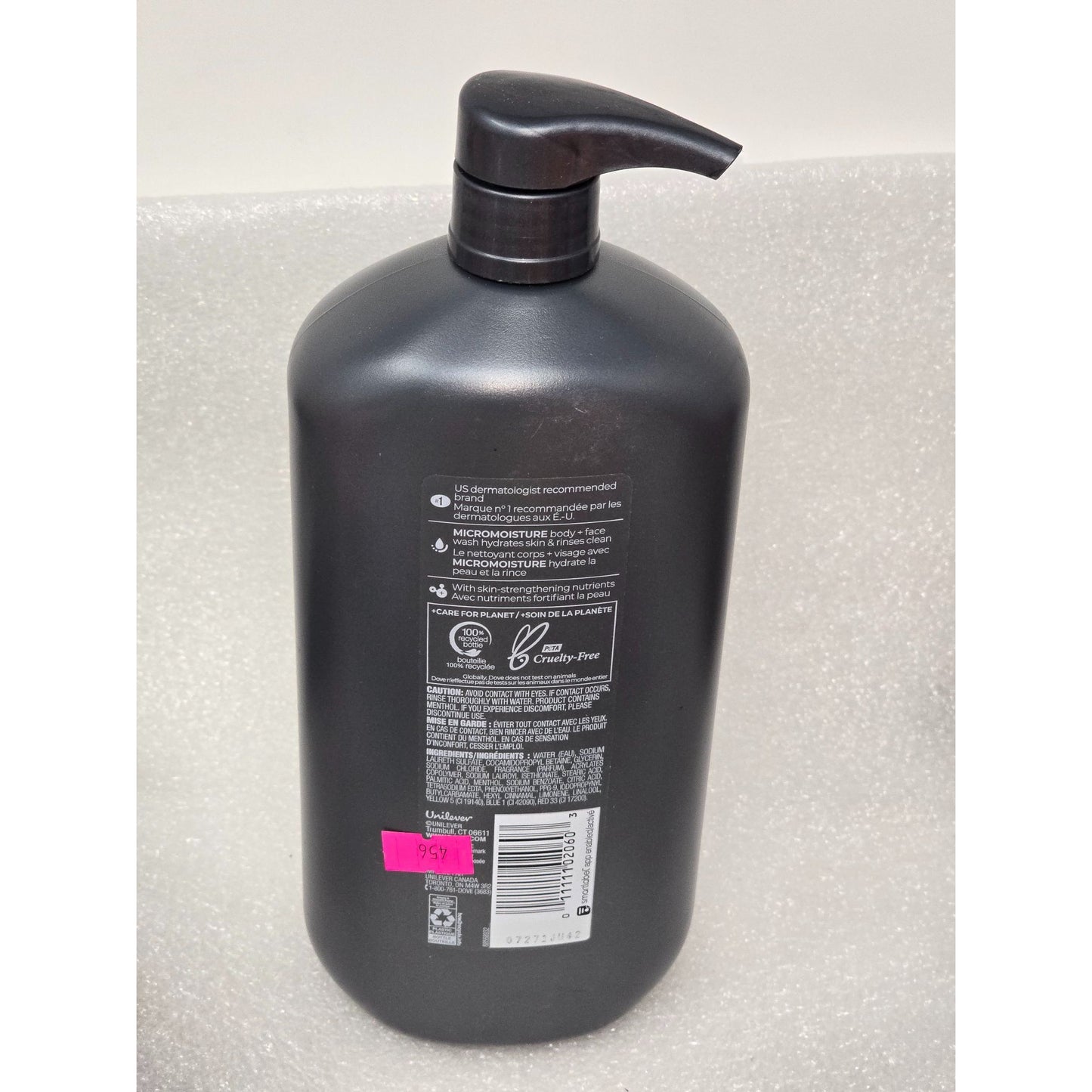 Dove Men + Care Extra Fresh Body & Face Wash 30 Oz Pump Bottle