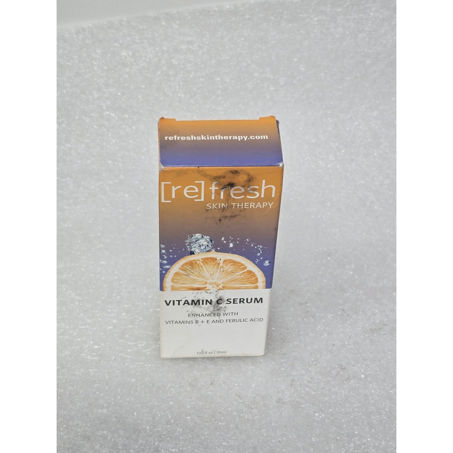 Vitamin C Serum By Refresh Skin Therapy 1 fl oz With Vitamins B+E & Ferulic Acid