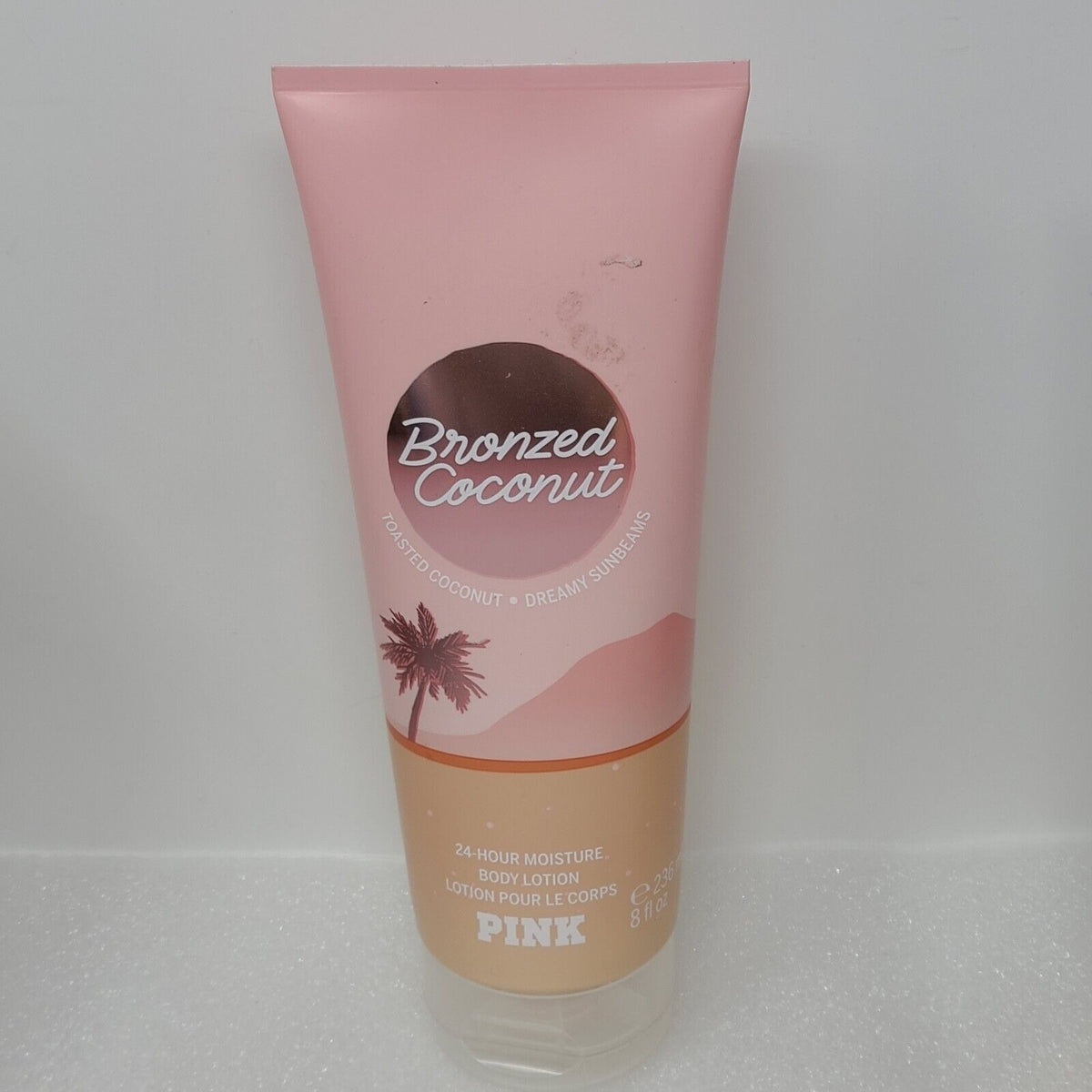 Victoria's Secret PINK Bronzed Coconut Scented Body Lotion 8 Oz