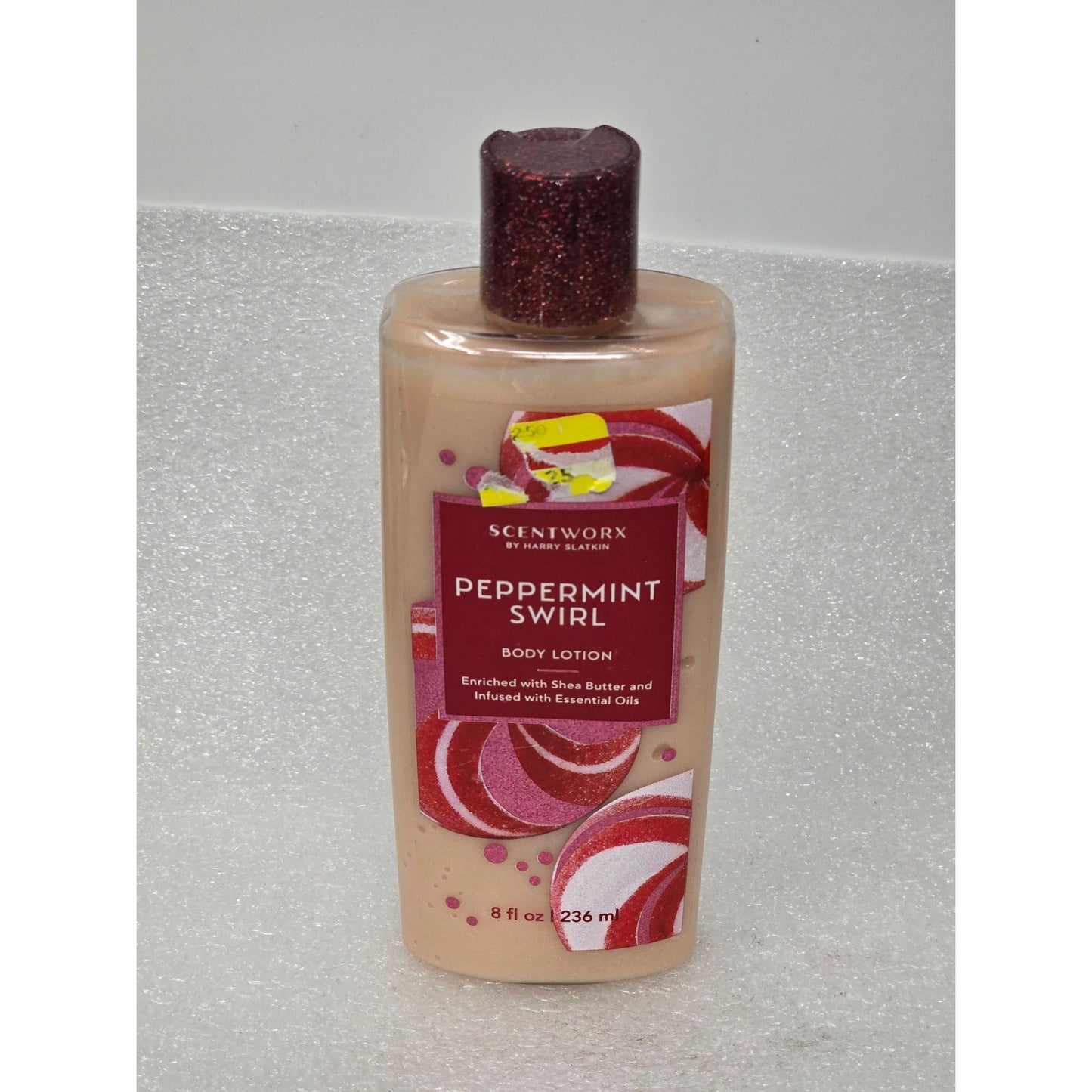 Harry Slatkin Scentworx Peppermint Swirl Body Lotion Shea Butter & Essential Oil
