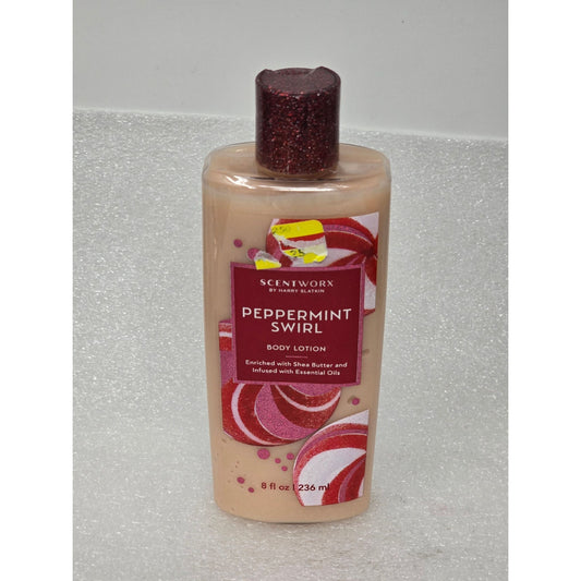 Harry Slatkin Scentworx Peppermint Swirl Body Lotion Shea Butter & Essential Oil