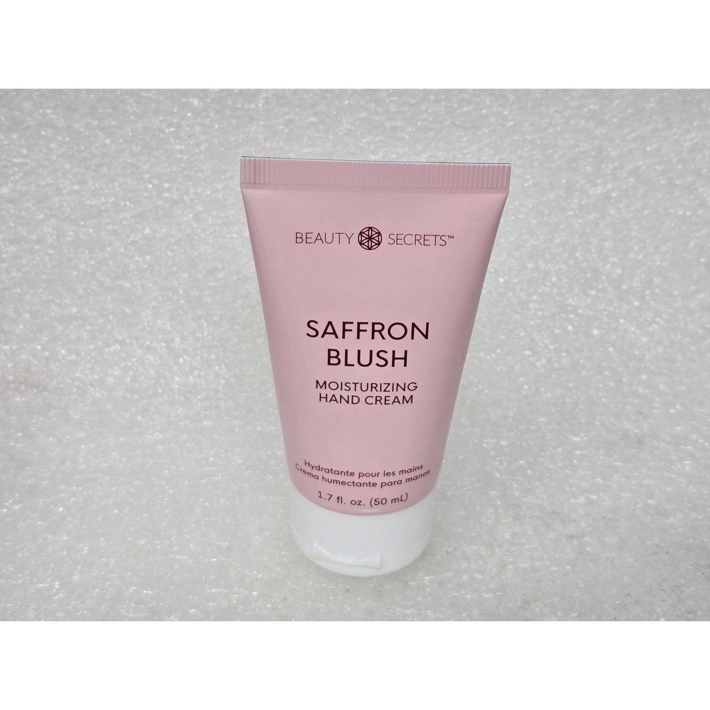 Beauty Secrets Saffron Blush Moisturizing Hand Cream 1.7 Fl Oz Luxury Skincare