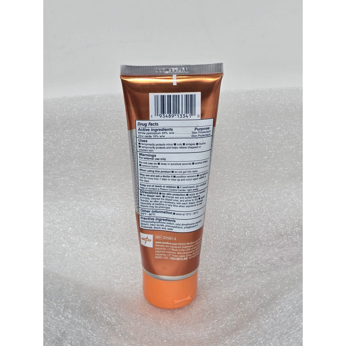 Medline Remedy Protect Zinc Oxide Paste Skin Protectant Unscented Hypoallergenic