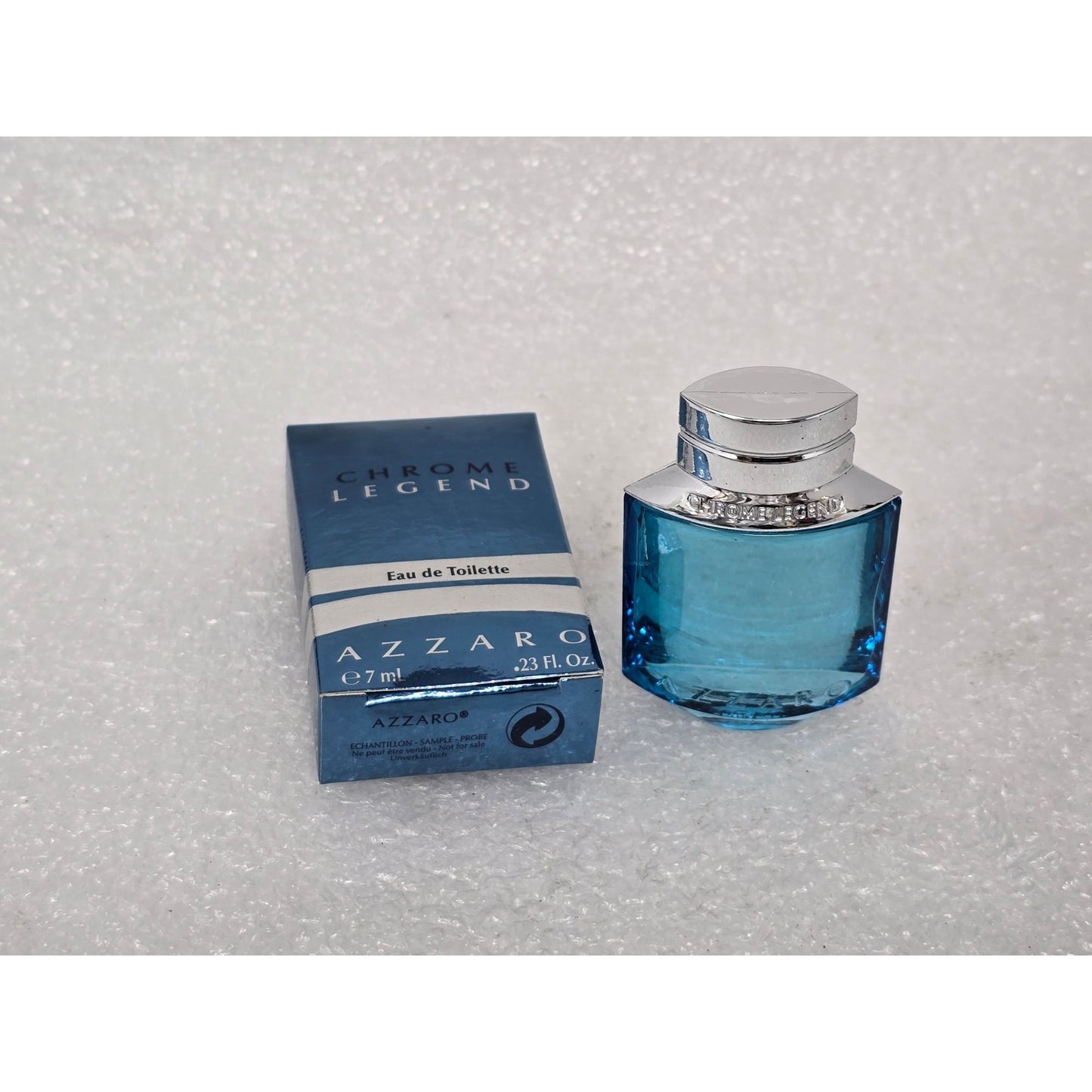 Azzaro Chrome Legend Eau De Toilette Mini Cologne .23 oz Fragrance For Men