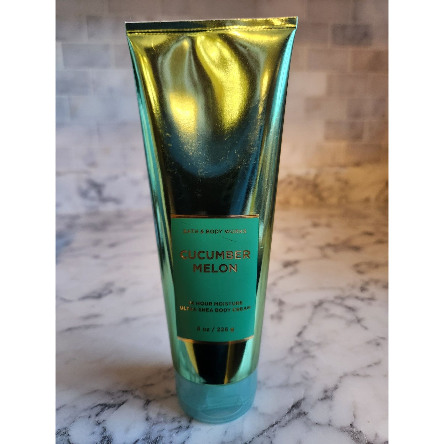 Bath & Body Works Cucumber Melon Ultra Shea Body Cream 8 Oz