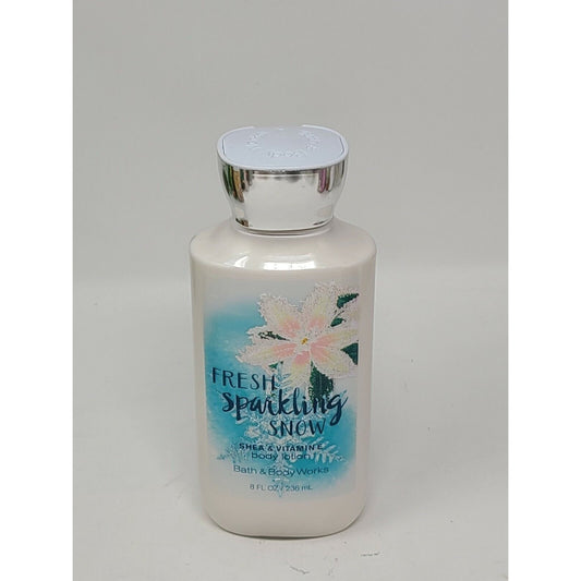 Bath & Body Works Fresh Sparkling Snow Shea & Vitamin E Body Lotion 8 oz