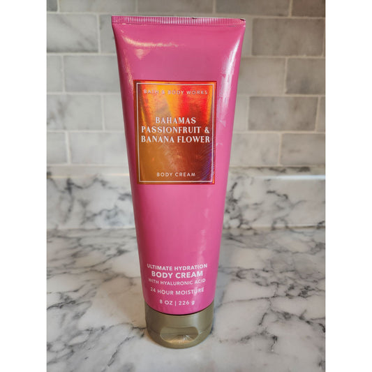 Bath & Body Works Bahamas Passionfruit Banana Flower Body Cream Hyaluronic Acid