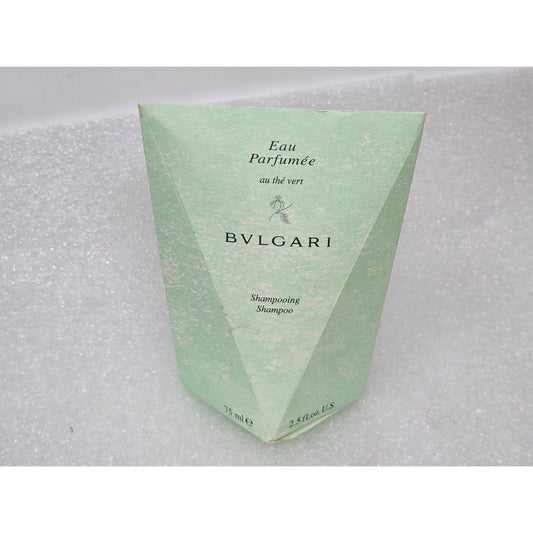 Bvlgari Eau Parfumee Au The Vert Shampoo 2.5 oz Travel Size Luxury Packaging