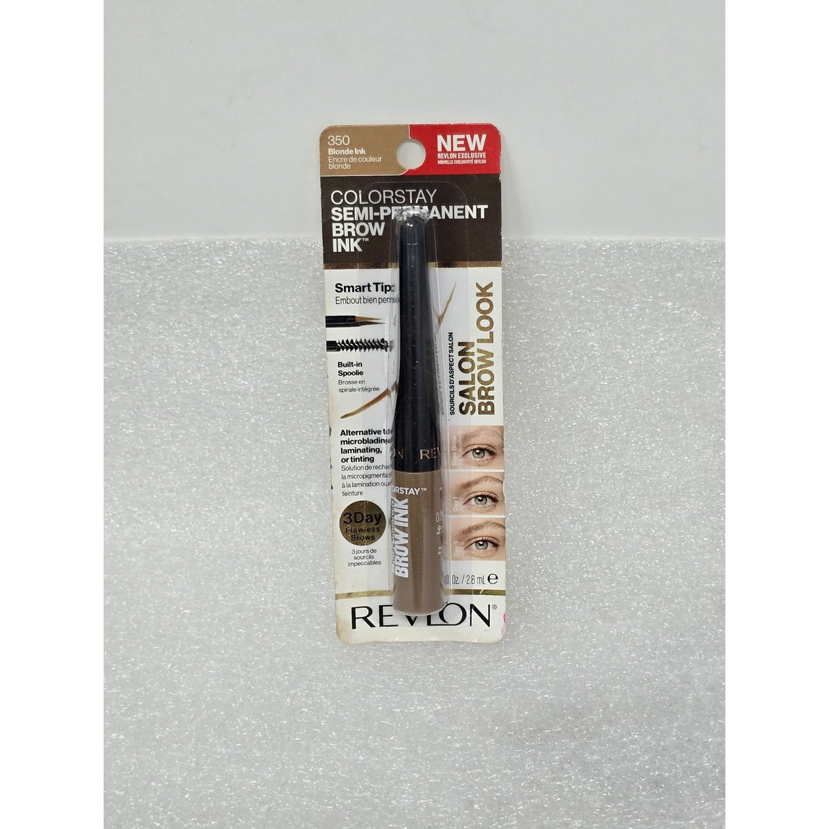 Revlon Colorstay Semi-Permanent Brow Ink Blonde 350 Waterproof Long-Lasting