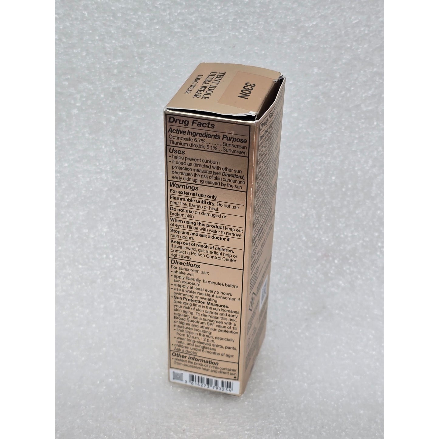Lancôme Teint Idole Ultra Wear Foundation SPF 25 Broad Spectrum 330N