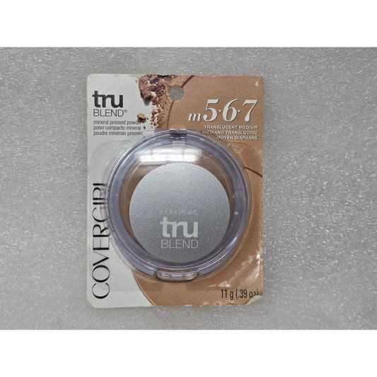 Covergirl TruBlend Mineral Pressed Powder M567 Translucent Medium Makeup Compact