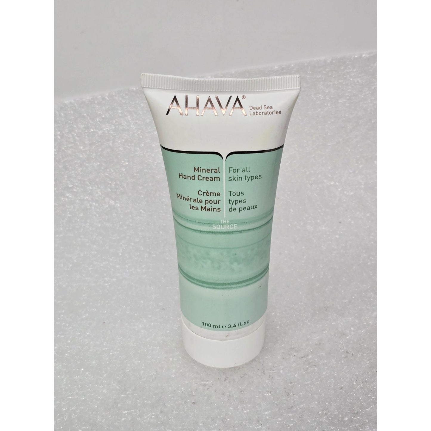 Ahava Mineral Hand Cream 100ml For All Skin Types Paraben Free Allergy Tested