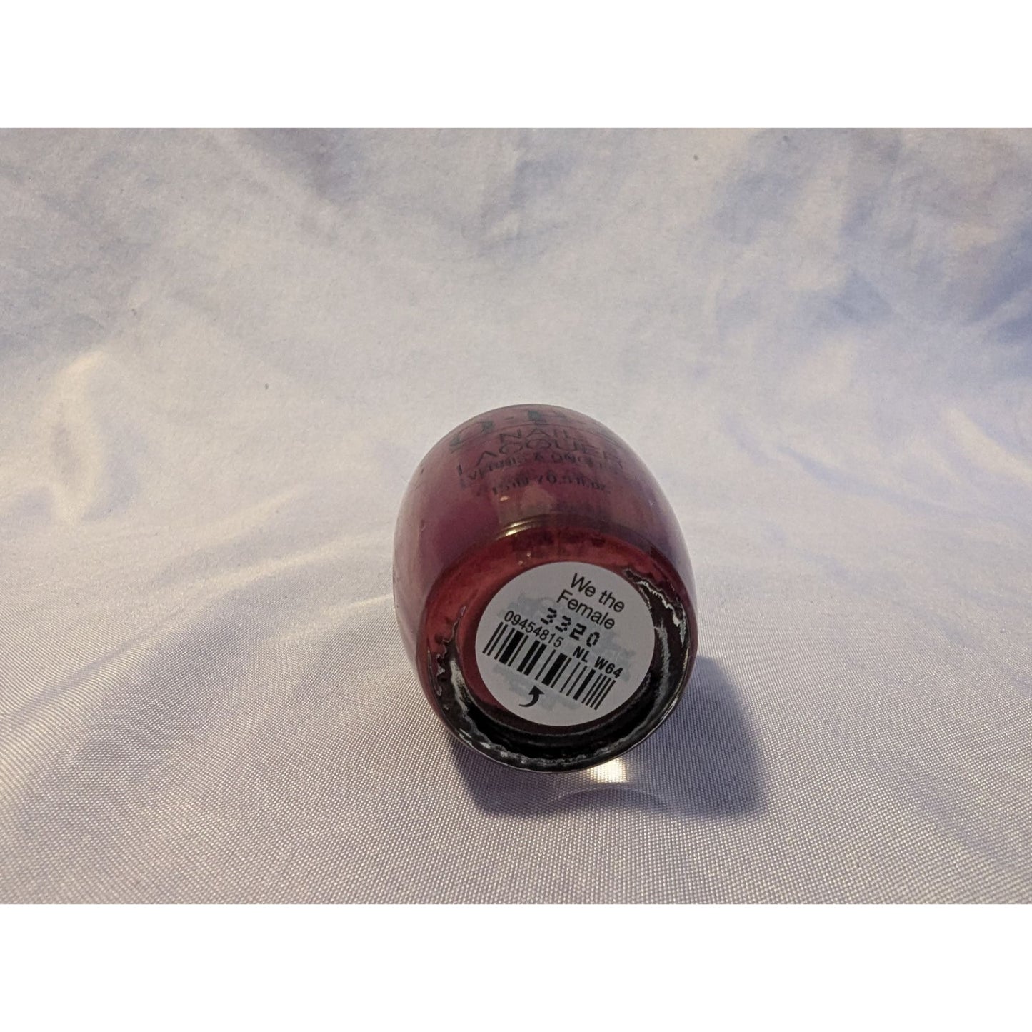 OPI Nail Lacquer We The Female 0.5 Oz Rich Burgundy Red