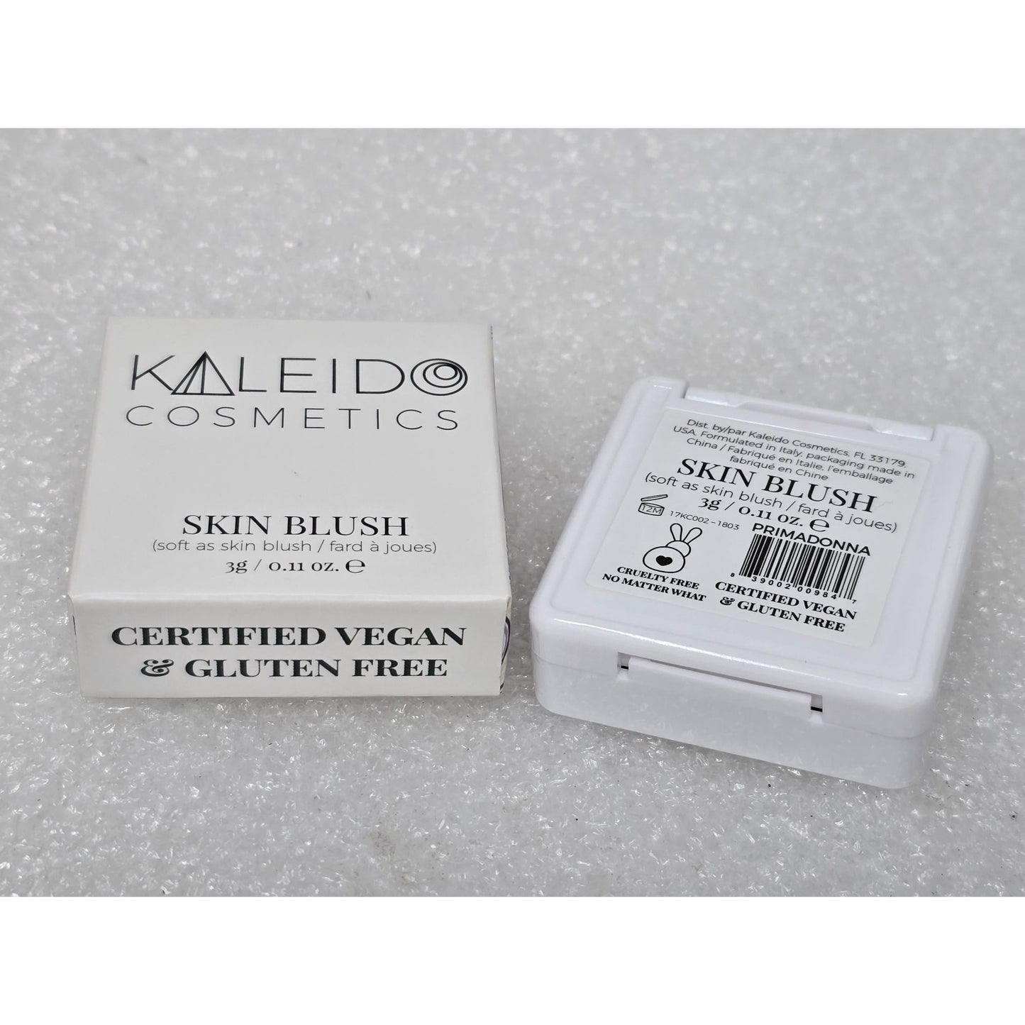 Kaleido Cosmetics Skin Blush 3g/0.11 Oz. Vegan & Gluten-Free Primadonna