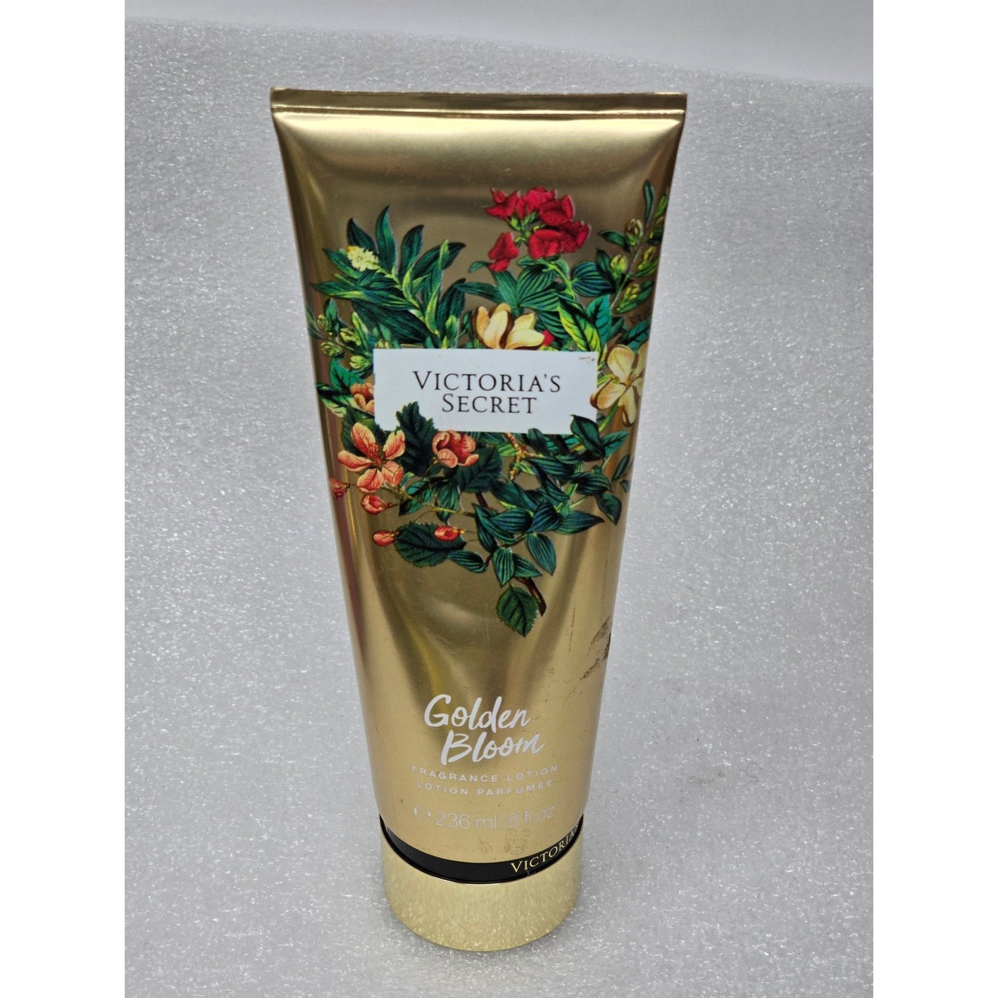 Victoria's Secret Golden Bloom Fragrance Lotion Warm Apple & Tiger Orchid