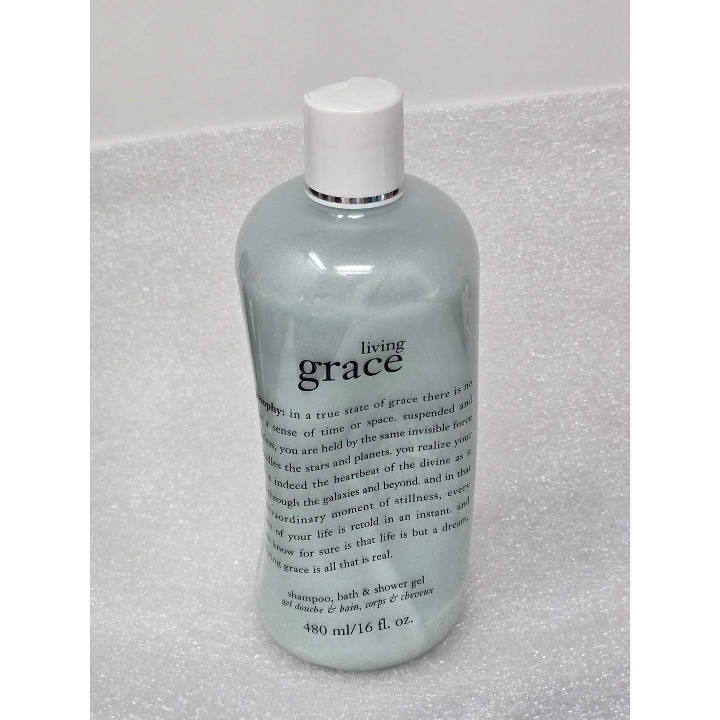 Philosophy Living Grace Shampoo Bath & Shower Gel 16 oz Clean Fresh Scent