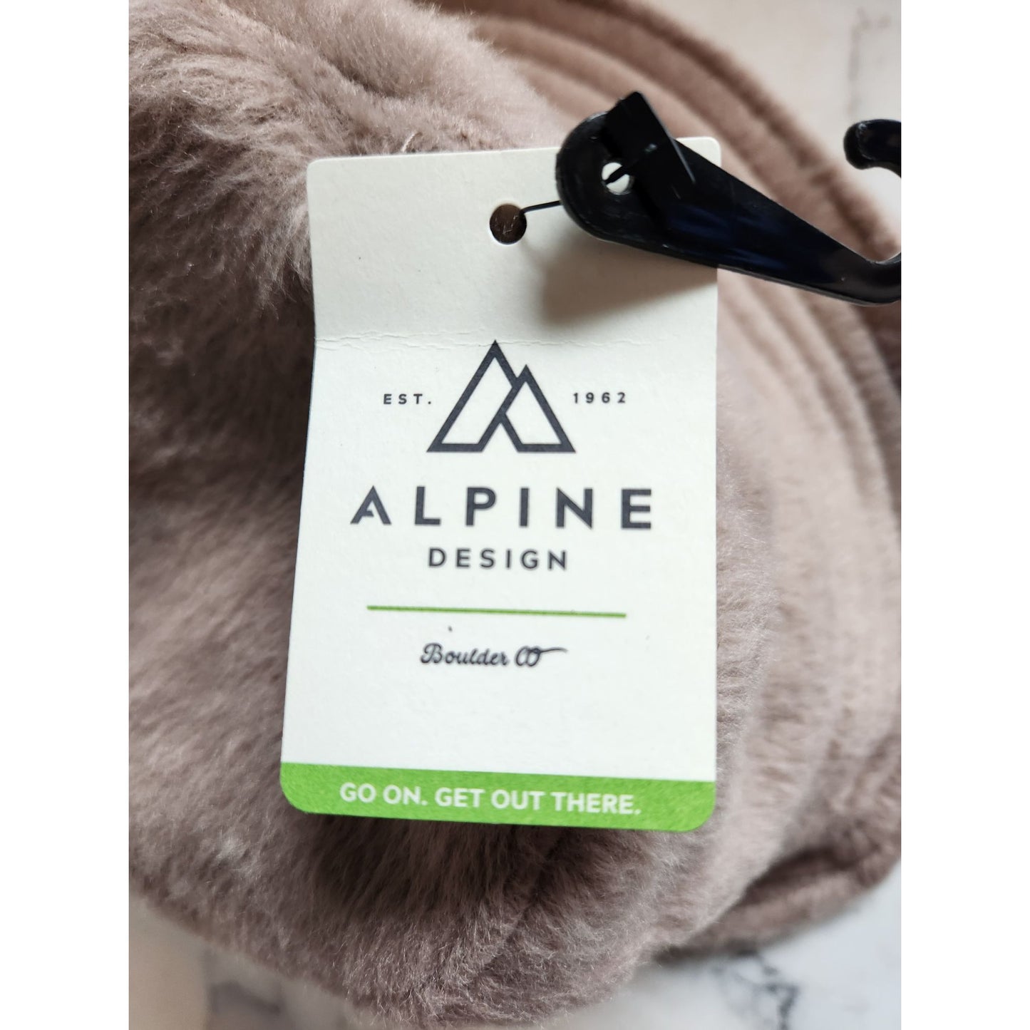 Alpine Design Womens OSFM Taupe AD W Brushed Bucket Hat Polyester/Rayon Blend