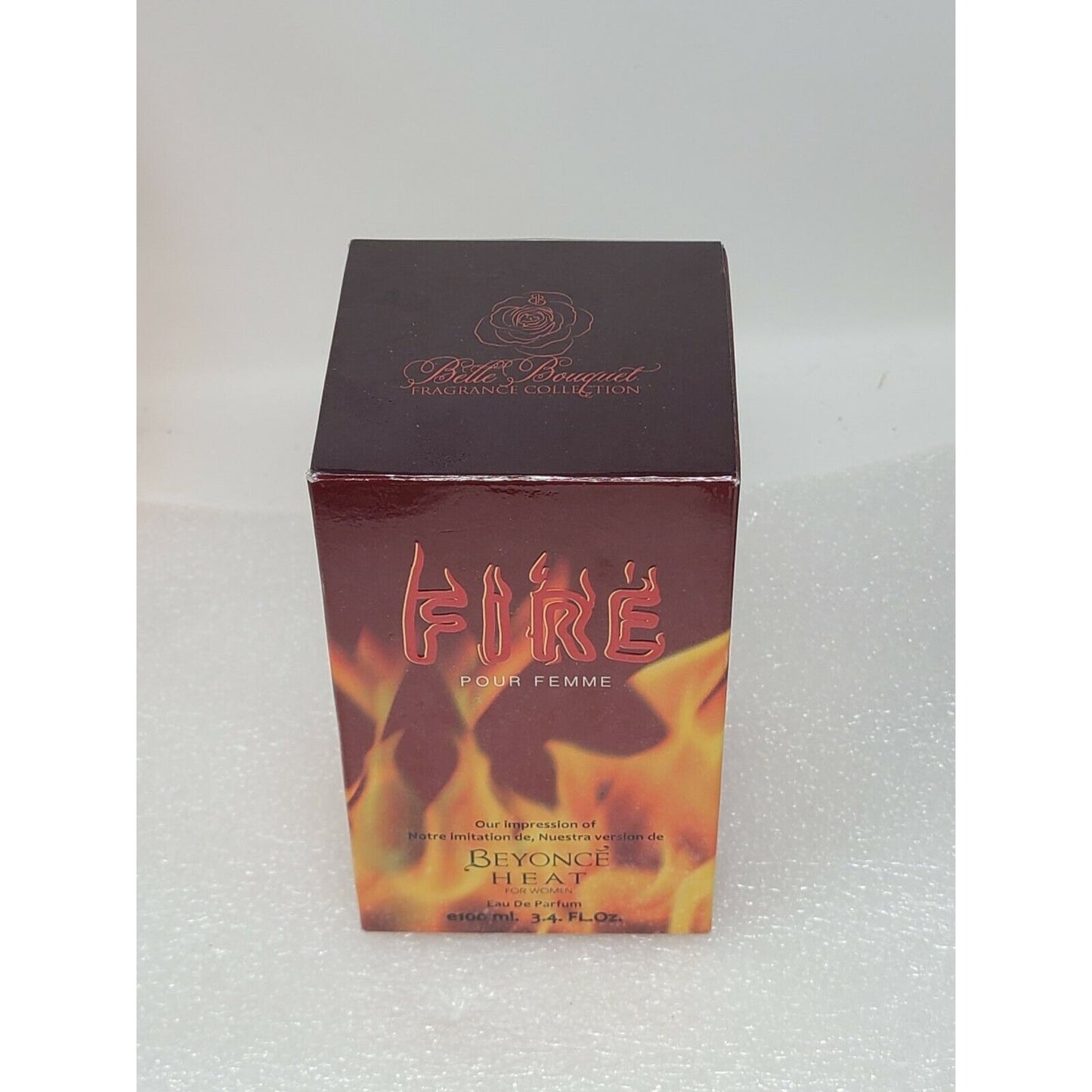 Belle Bouquet Fire Pour Femme For Women Perfume Eau De Parfum 3.4 oz