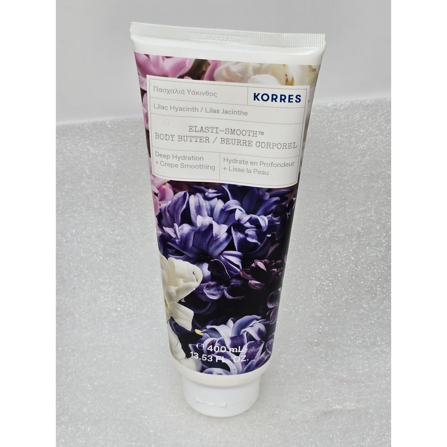 Korres Elasti-Smooth Lilac Hyacinth Body Butter 400 ml 13.53 oz