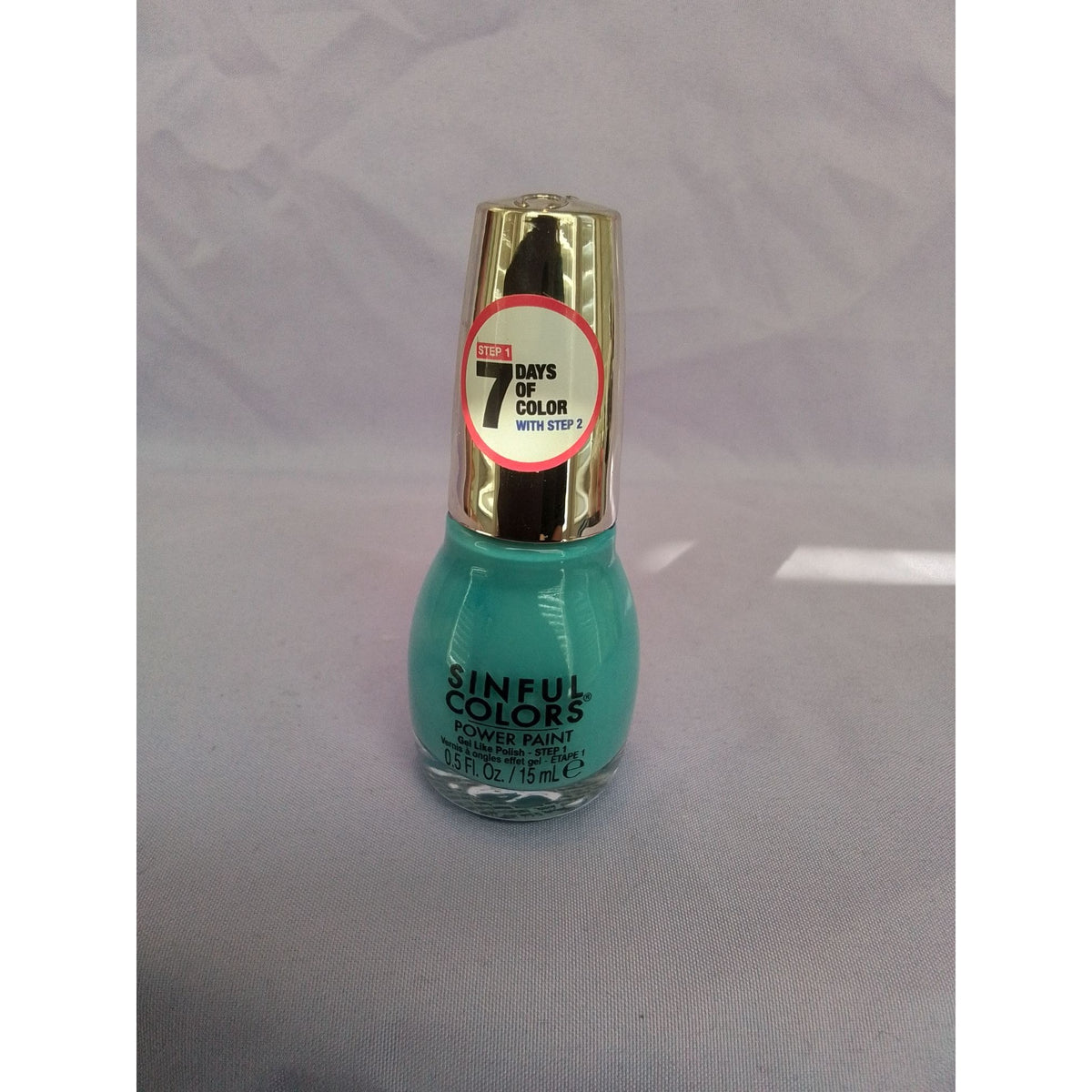 Sinful Colors Powder Paint Nail Polish Cari-Bae-N Long-Lasting Vibrant Finish