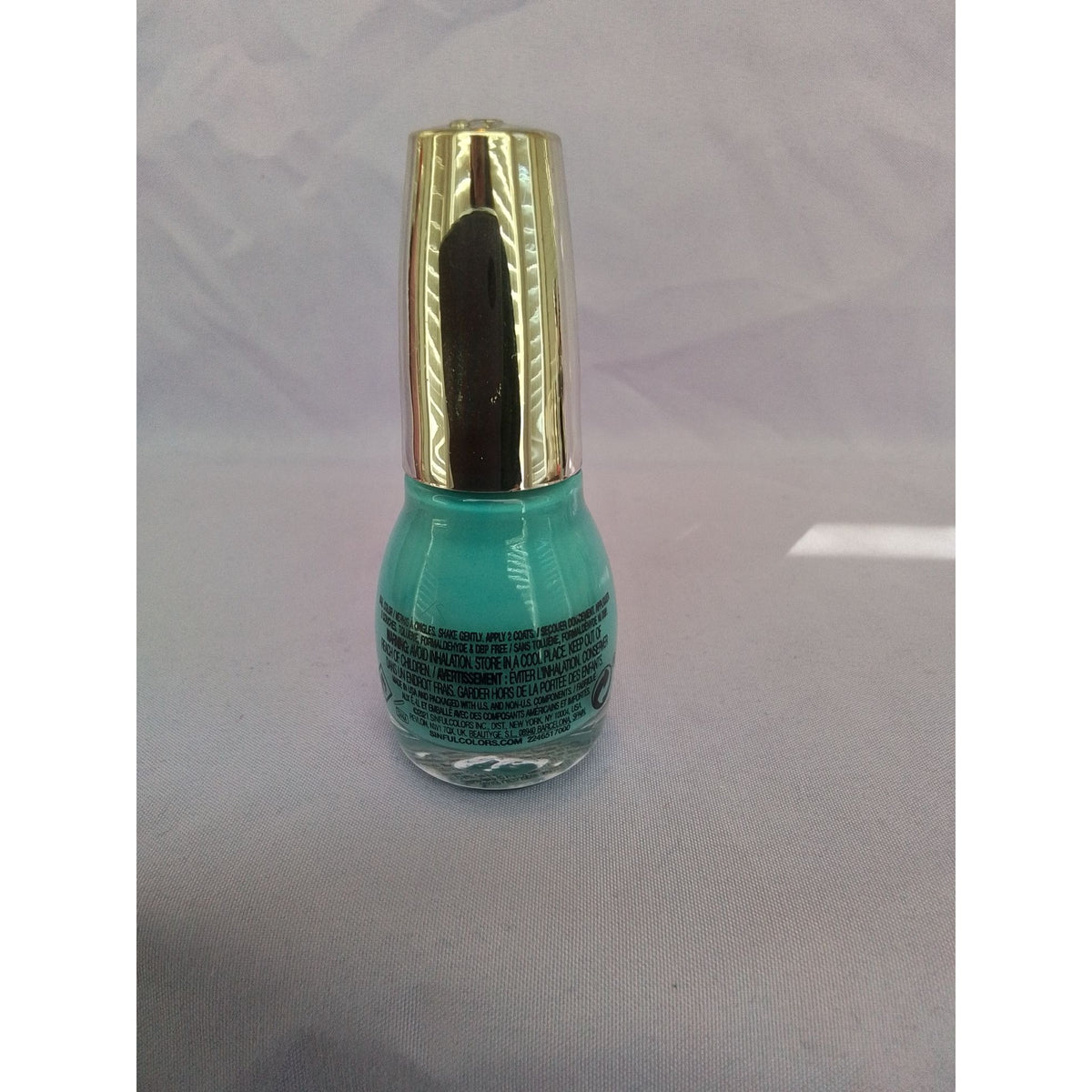 Sinful Colors Powder Paint Nail Polish Cari-Bae-N Long-Lasting Vibrant Finish