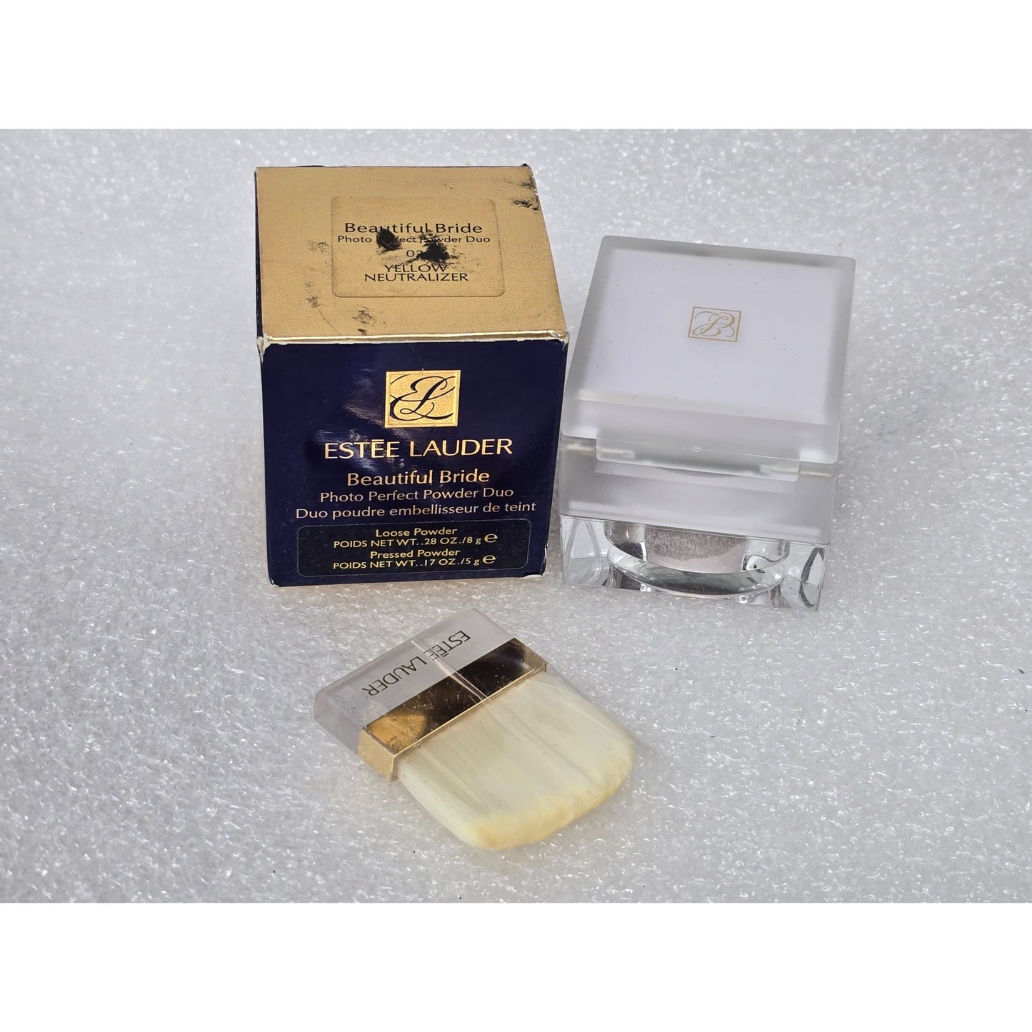 Estée Lauder Beautiful Bride Photo Perfect Powder Duo Yellow Neutralizer Makeup
