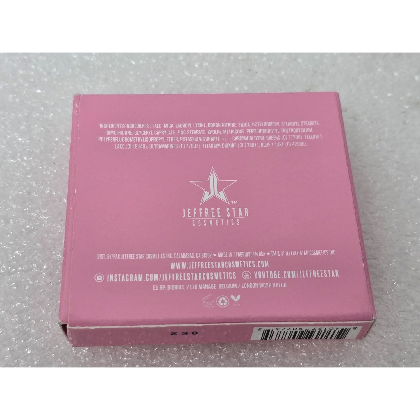 Jeffree Star Cosmetics Make It Rain Eyeshadow 1.5g Green