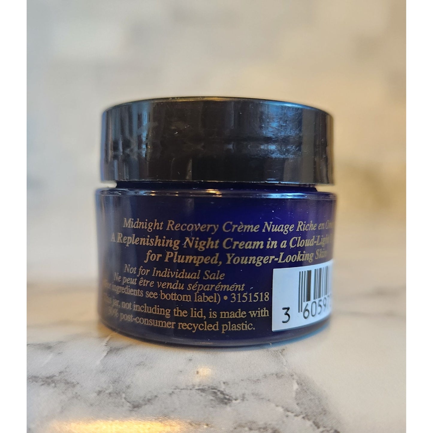 Kiehl's Midnight Recovery Omega-Rich Cloud Cream 0.5 oz Travel Size